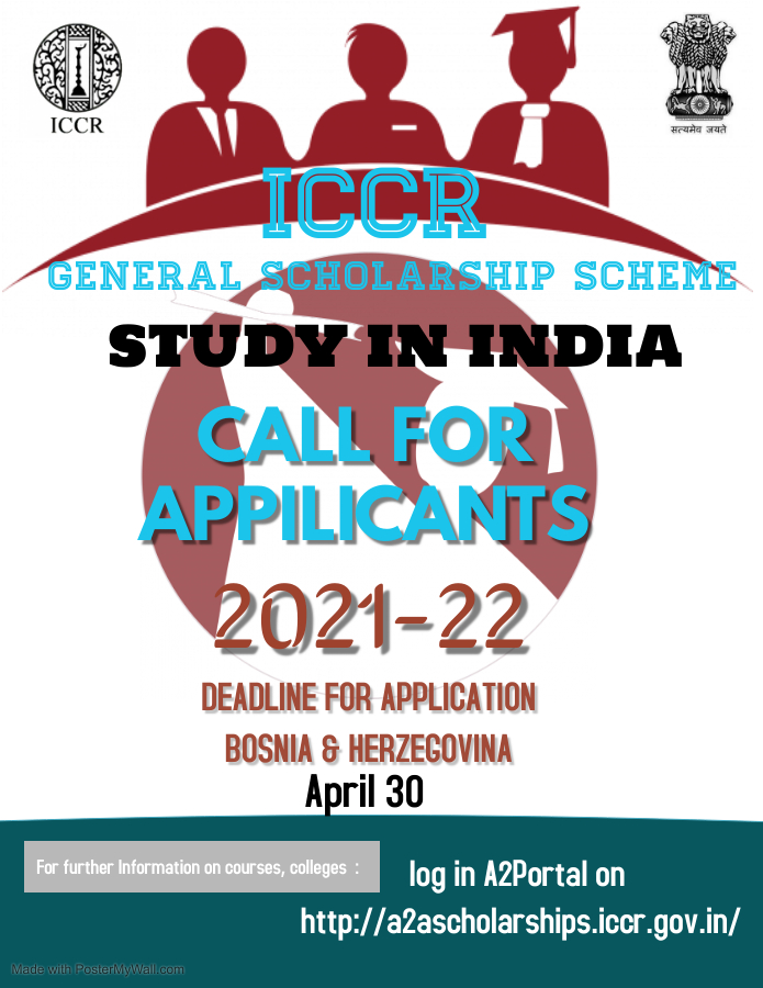 ICCR SCHOLARSHIP FOR HUNGARY AND BOSNIA & HERZEGOVINA